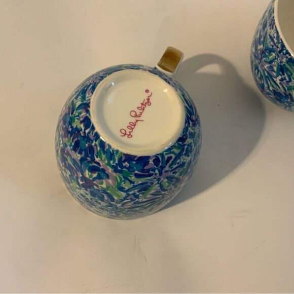 Lilly Pulitzer Set of 2 12 oz Mugs - Picture 3 of 5
